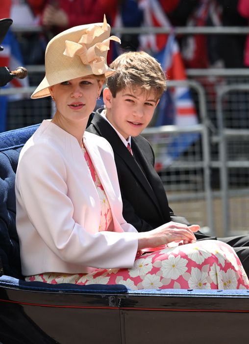 lady louise windsor tropping the colour