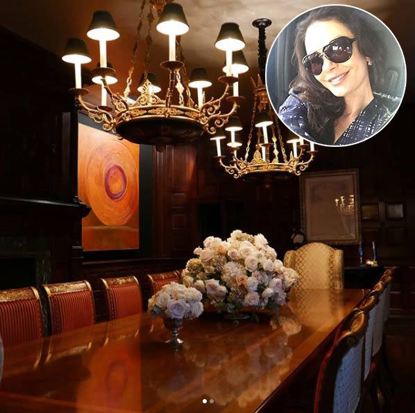 2 Catherine Zeta Jones dining room