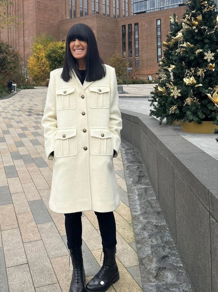 Claudia Winkleman will be on our TV wearing this dreamy coat on Christmas Day 