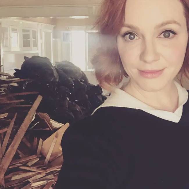 Christina Hendricks gets fans talking with an unexpected Halloween ...