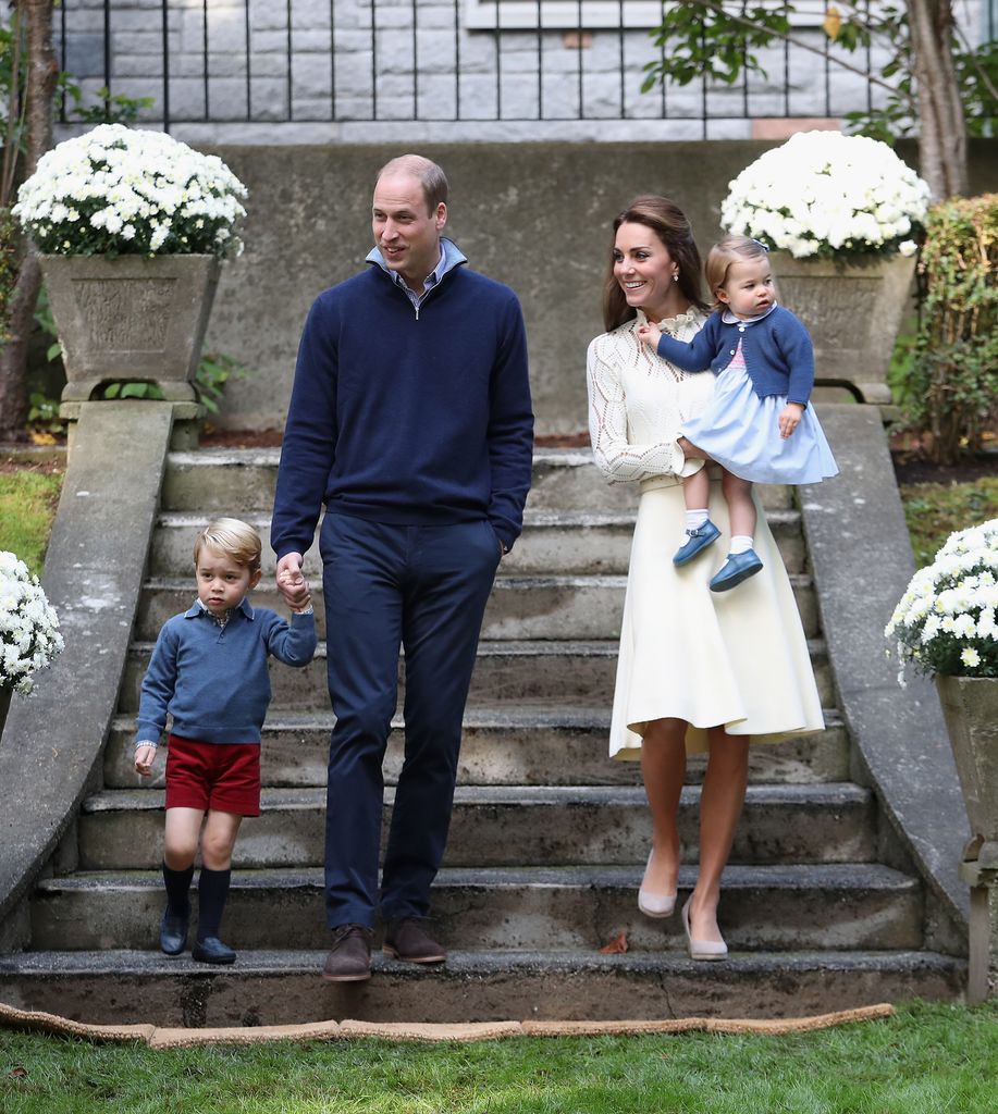 William, Kate, George and Charlotte in Canada 2016