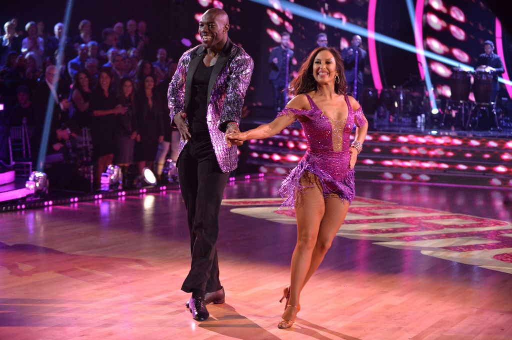 Terrell Owens and Cheryl Burke were partners in 2017