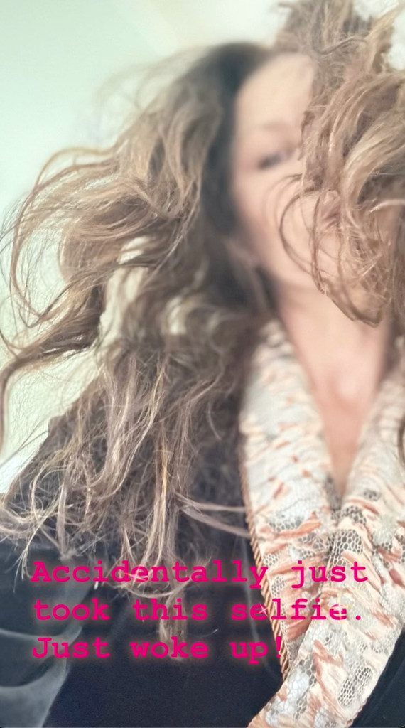 Catherine Zeta-Jones shared a stunning accidental selfie