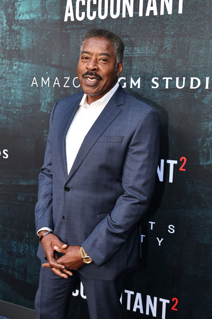 Ernie Hudson seen at the Amazon MGM Studios "The Accountant 2" Premiere at TCL Chinese Theatre on April 16, 2025 in Hollywood, California