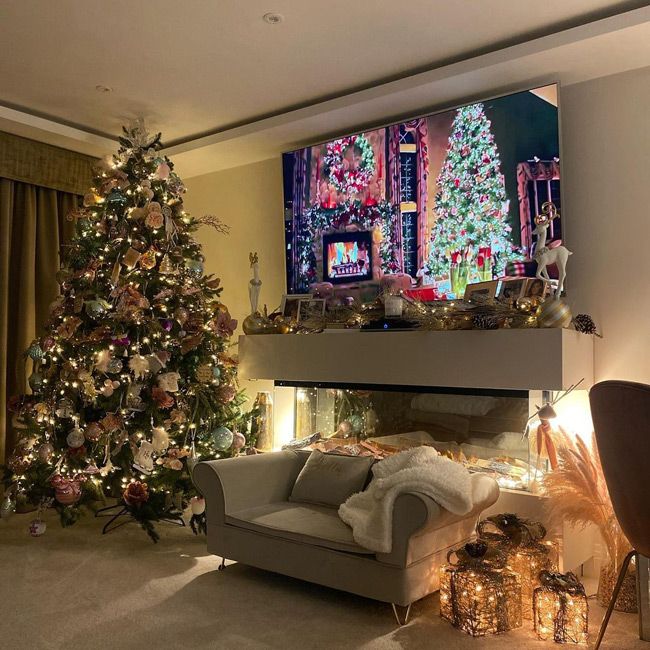 christmas tree living room jess wright