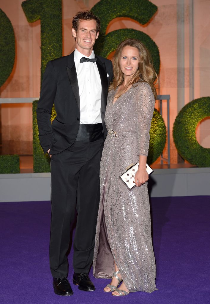 ndy Murray and Kim Murray attend the Wimbledon Winners Ball at The Guildhall on July 10, 2016