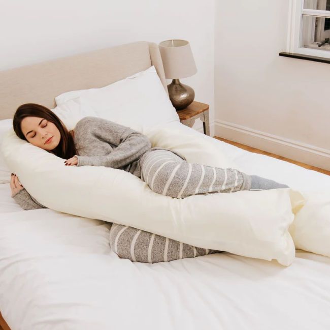 best rated pregnancy pillows extra long u shaped