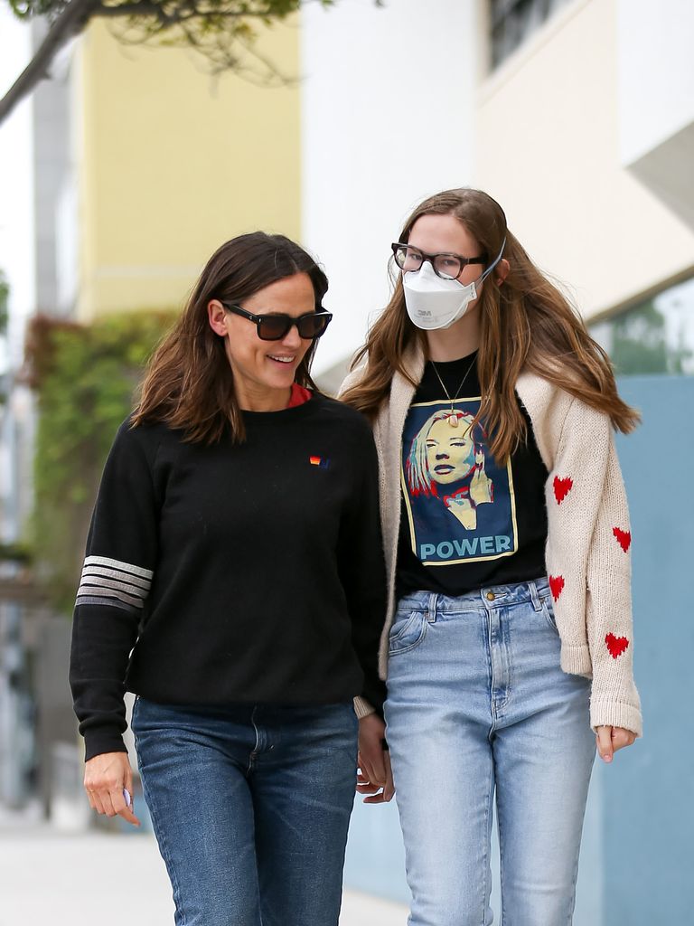 Jennifer Garner und Tochter Violet 