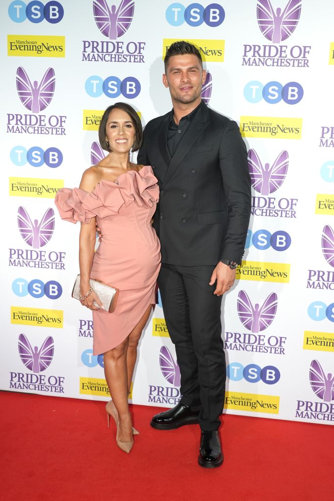 The couple looked stunning as they attend the Pride Of Manchester at Kimpton Clocktower Hotel