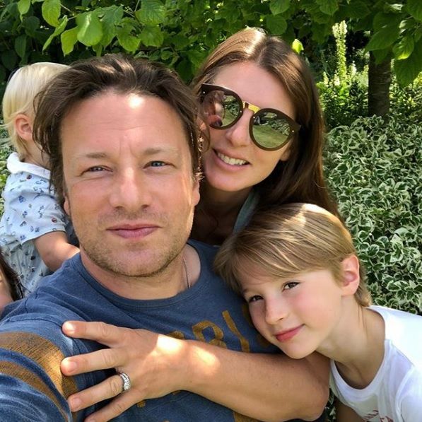 Jamie Oliver family