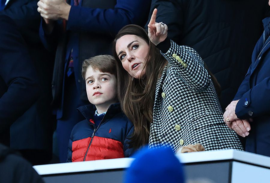 kate middleton george rugby
