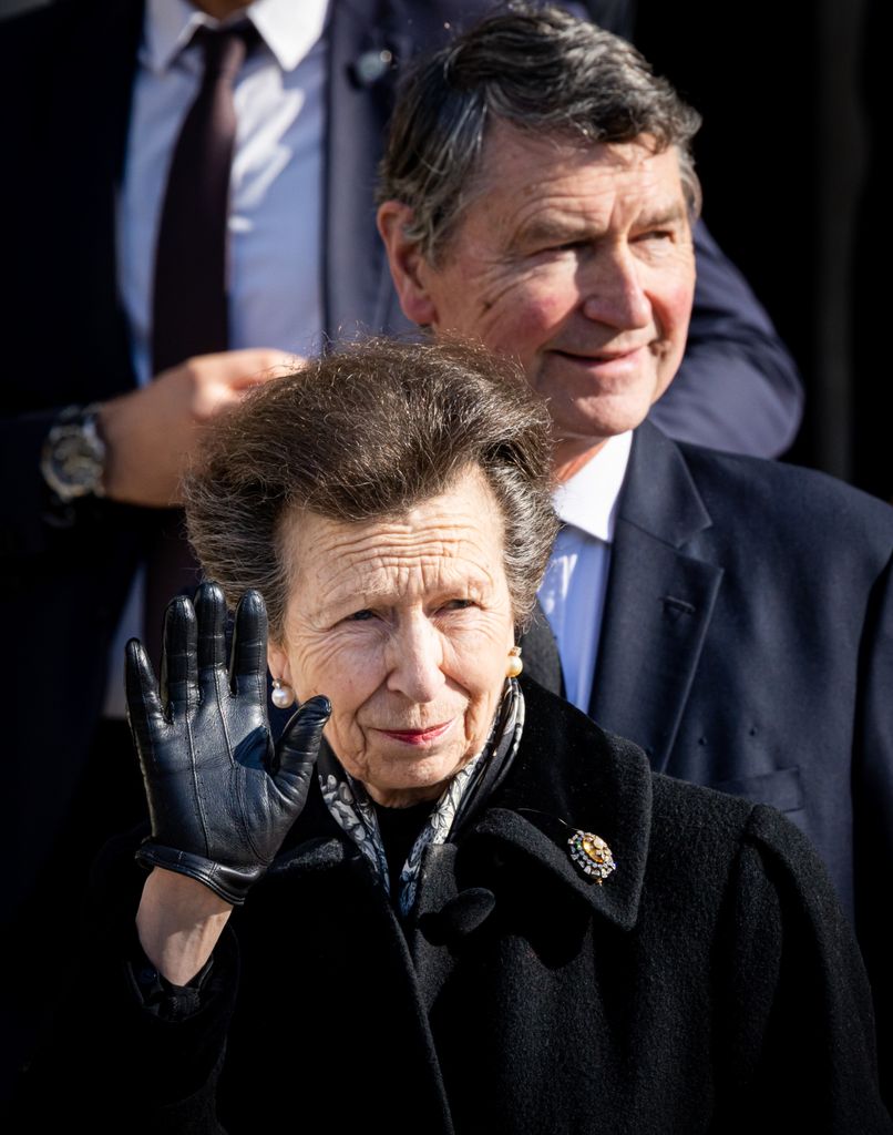 Princess Anne and Timothy Laurence