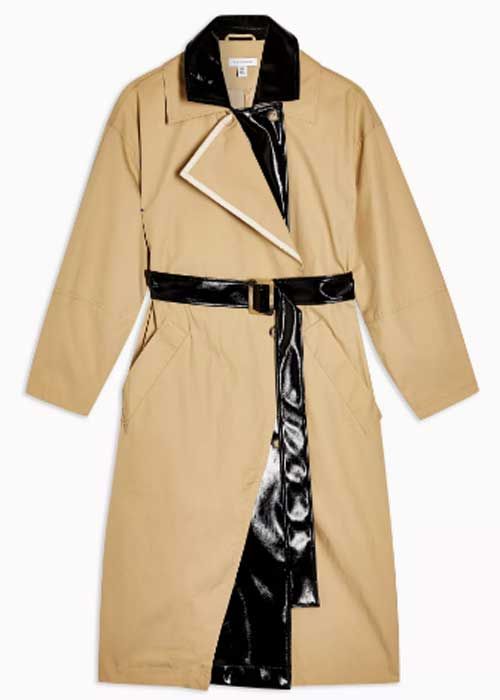 topshop trench