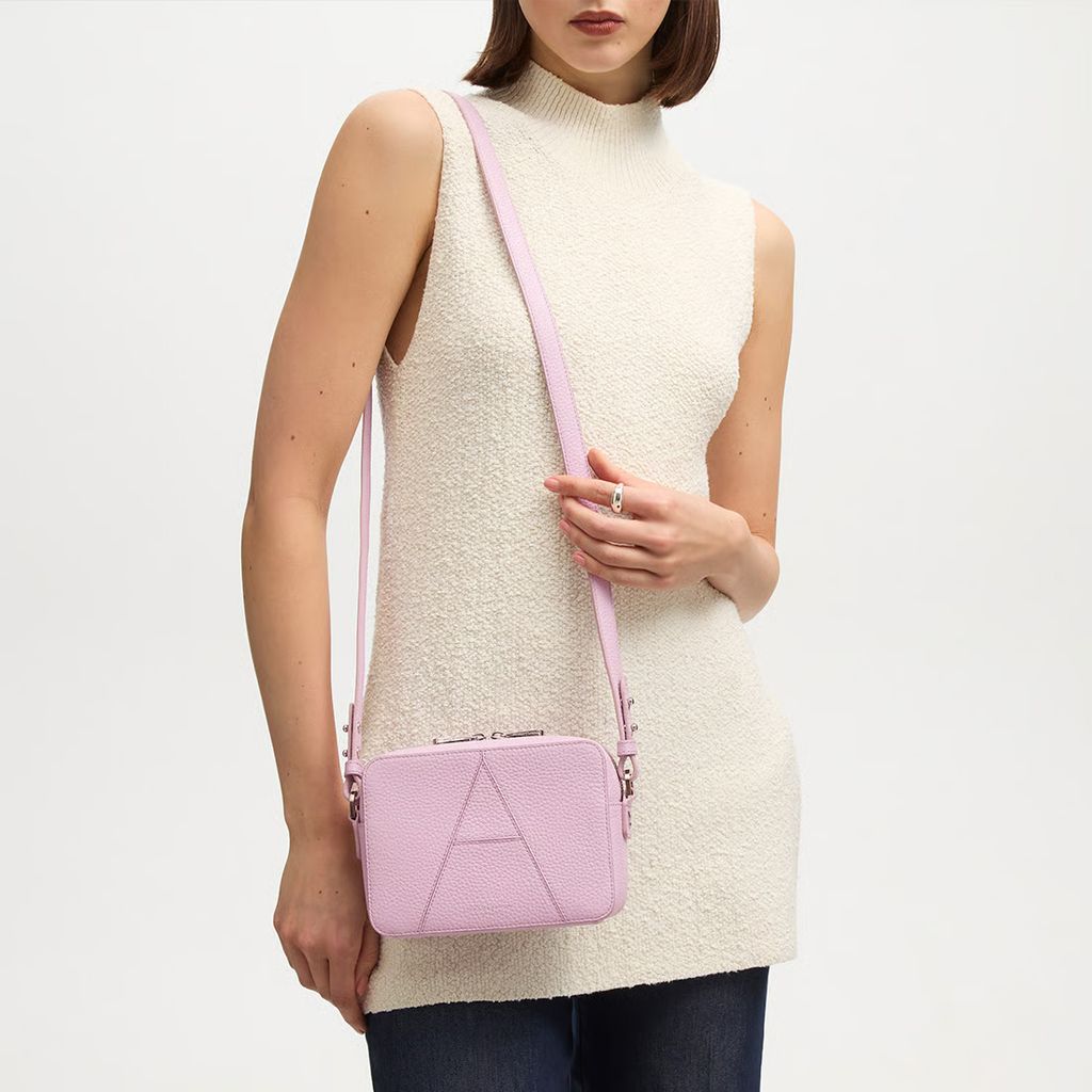 Aspinal camea bag in lilac