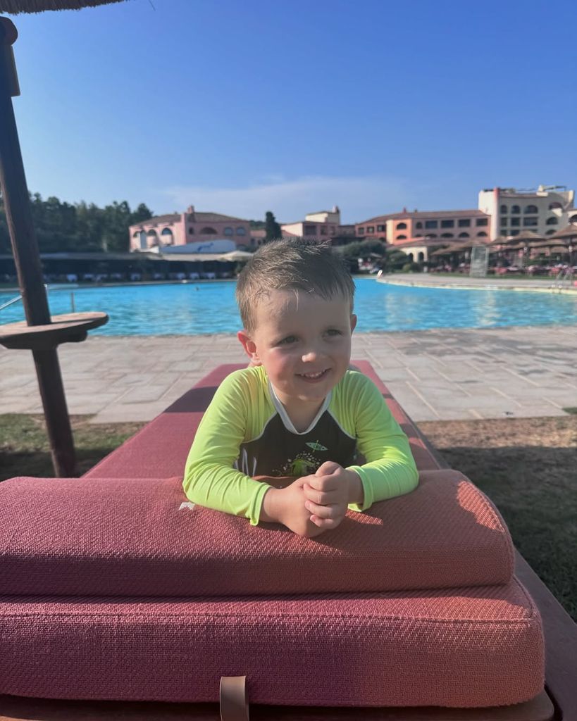 Raphael Redknapp on holiday