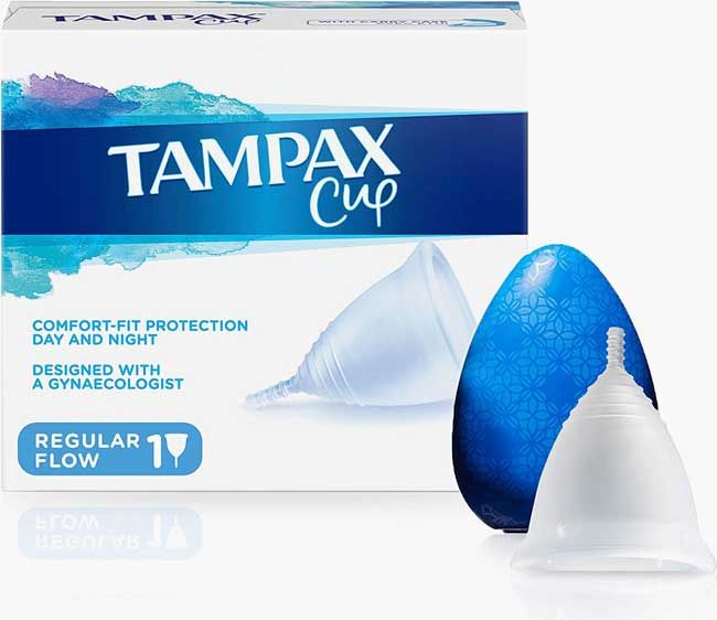 tampax menstrual cup
