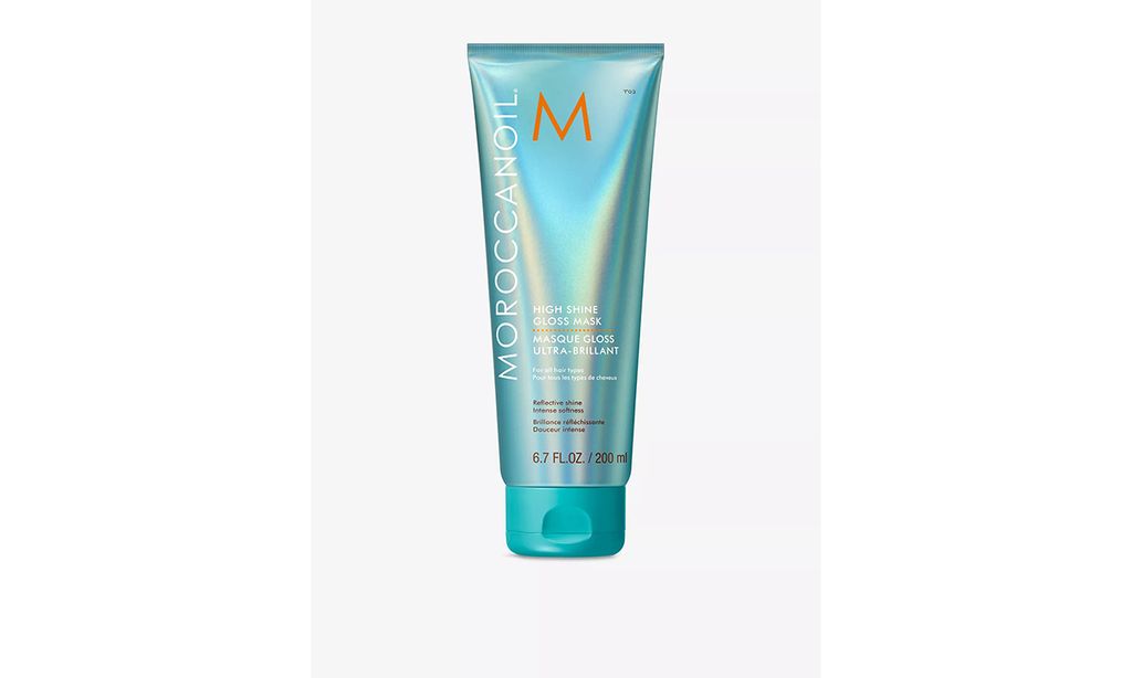 blue tube of hair mask