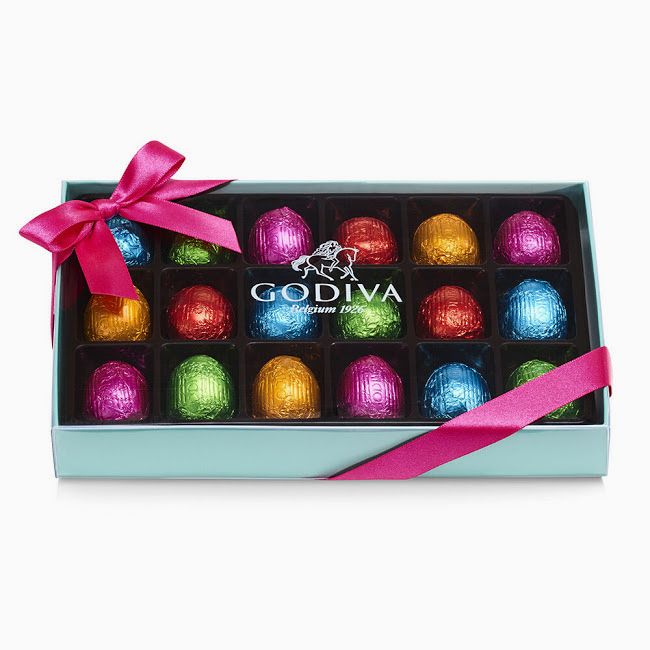 Godiva chocolate Easter eggs