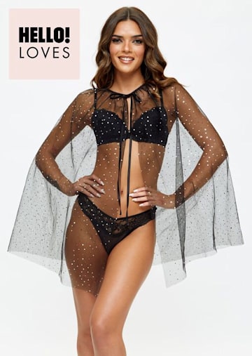 Ann Summers Sparkly Cape