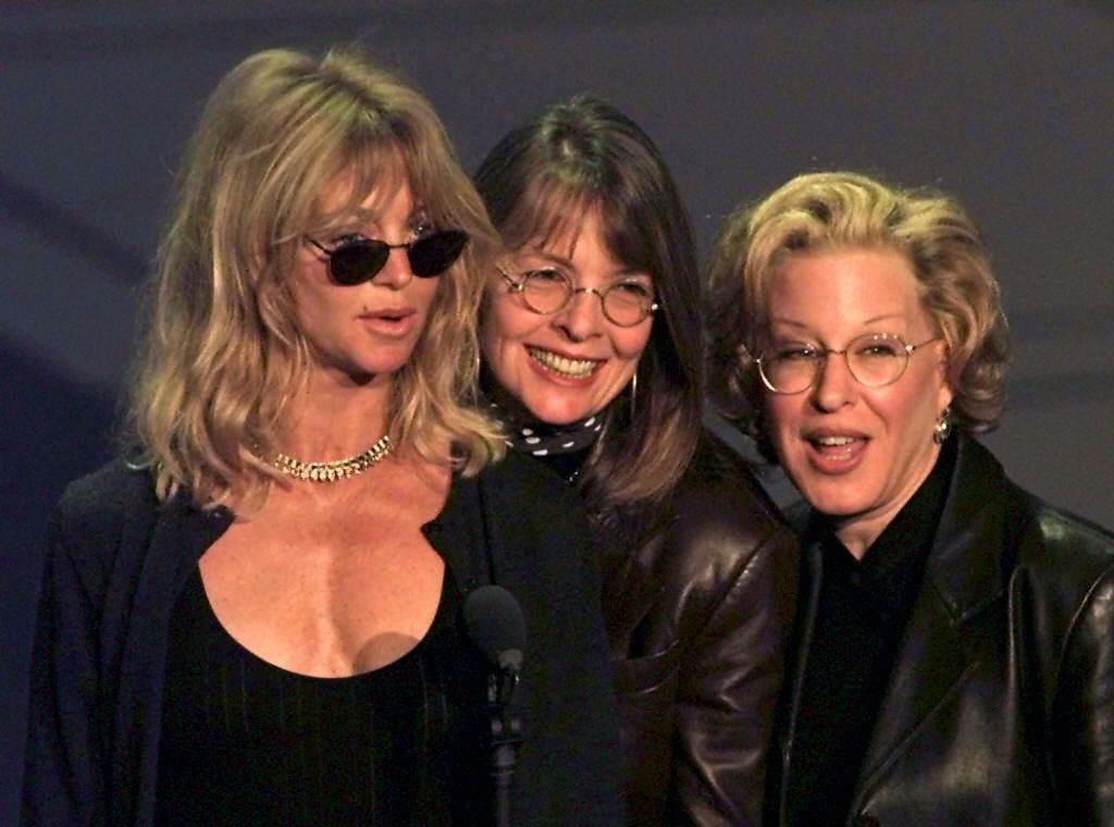Goldie Hawn, Diane Keaton and Bette Midler 