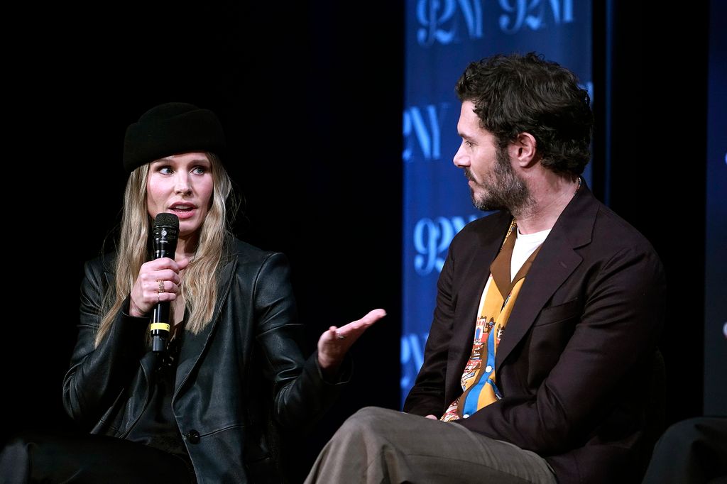 Kirsten and Adam Brody speak during Netflix's "Nobody Wants This" screening and conversation
