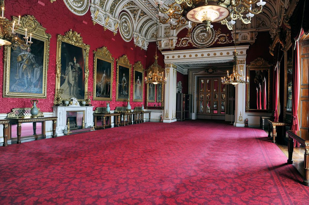 The State Dining Room where Prince William and Princess Kate held their wedding reception 