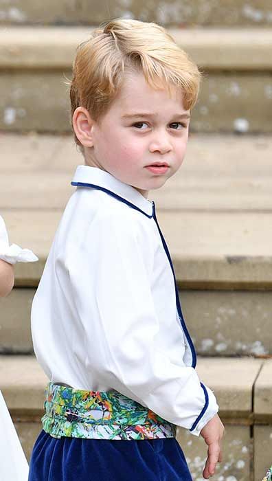 Prince George royal wedding