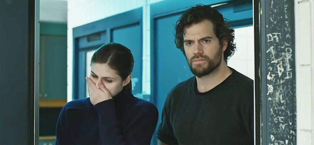 Alexandea Daddario and Henry Cavill in a still from Night Hunter