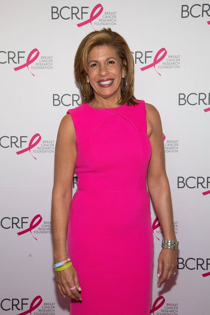 Hoda Kotb arrives at the 2017 Breast Cancer Research Foundation New York Symposium 