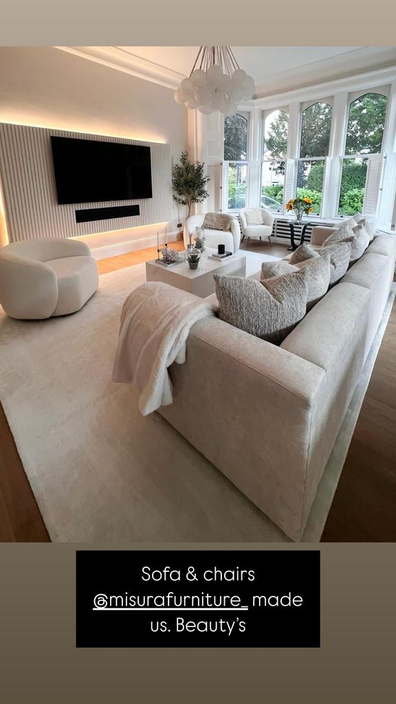 Mark Wright's living room