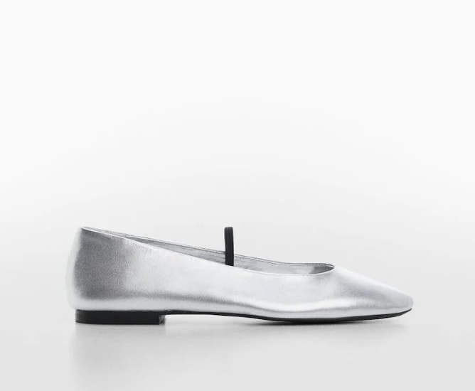 Mango ballet flats