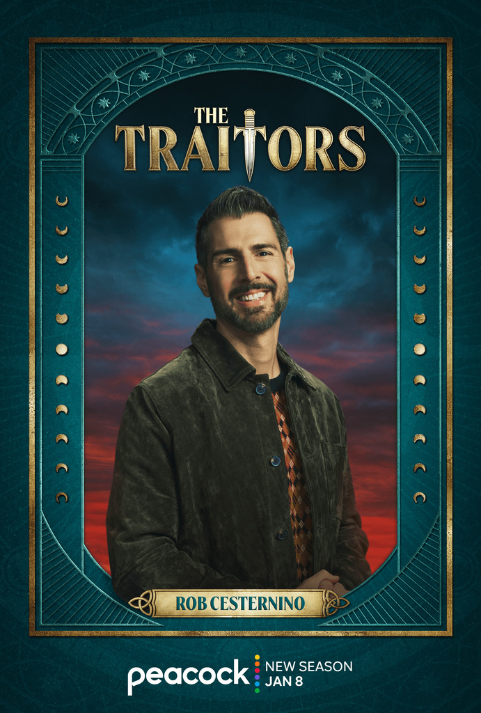 Rob Cesternino's The Traitors headshot
