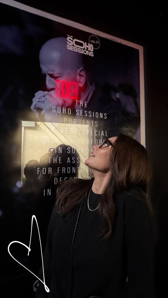 emma heming and bruce willis poster