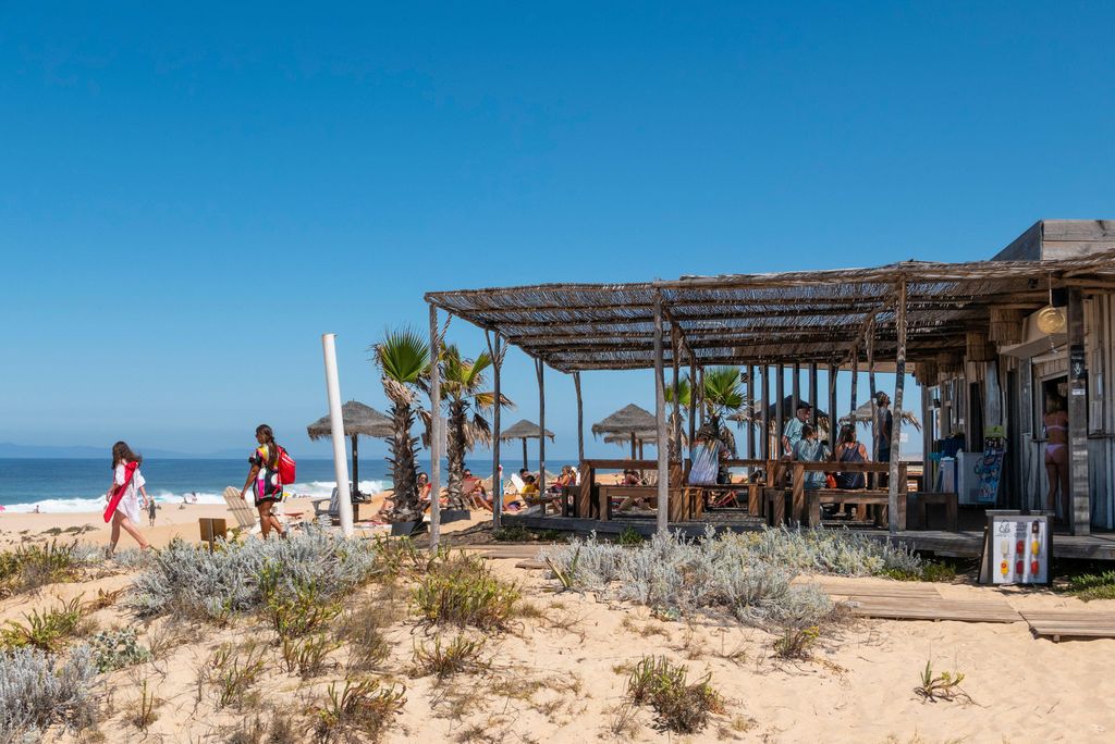 Melides beach in Portugal, Europe