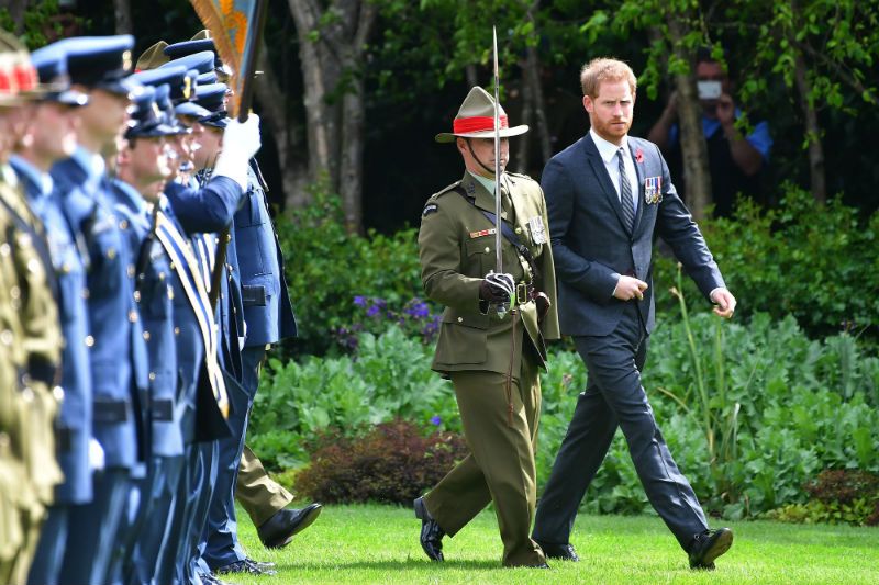 prince harry welcome ceremony