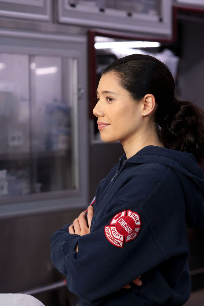 Hanako Greensmith as Violet Mikami in Chicago Fire