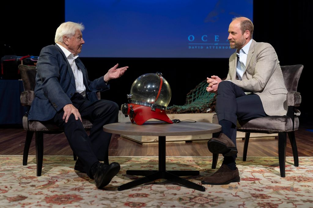 The Prince of Wales and David Attenborough