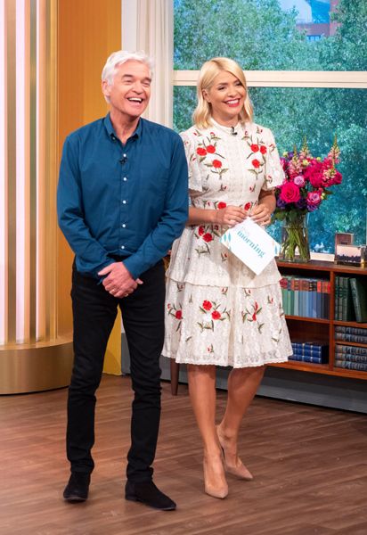 holly and phil presenting on this morning