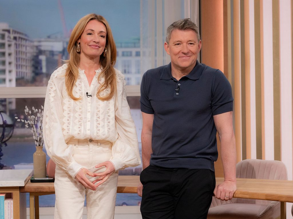 Cat Deeley and Ben Shepherd presenting This Morning on Monday