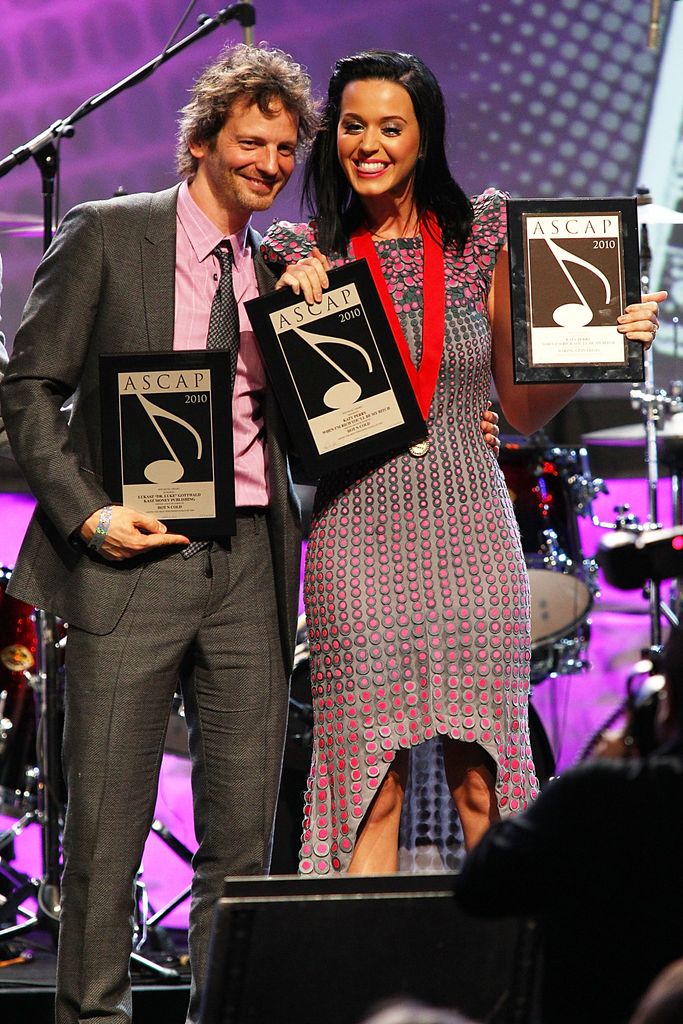 Katy Perry with frequent collaborator Dr. Luke in 2010