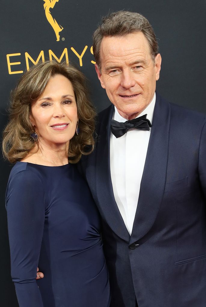 Bryan Cranston and his wife, actress Robin Dearden 