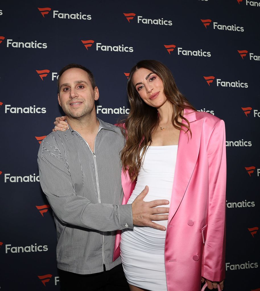 Michael Rubin with girlfriend Camille Fishel