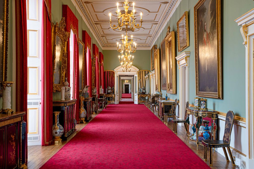 The Principal Corridor at Buckingham Palace