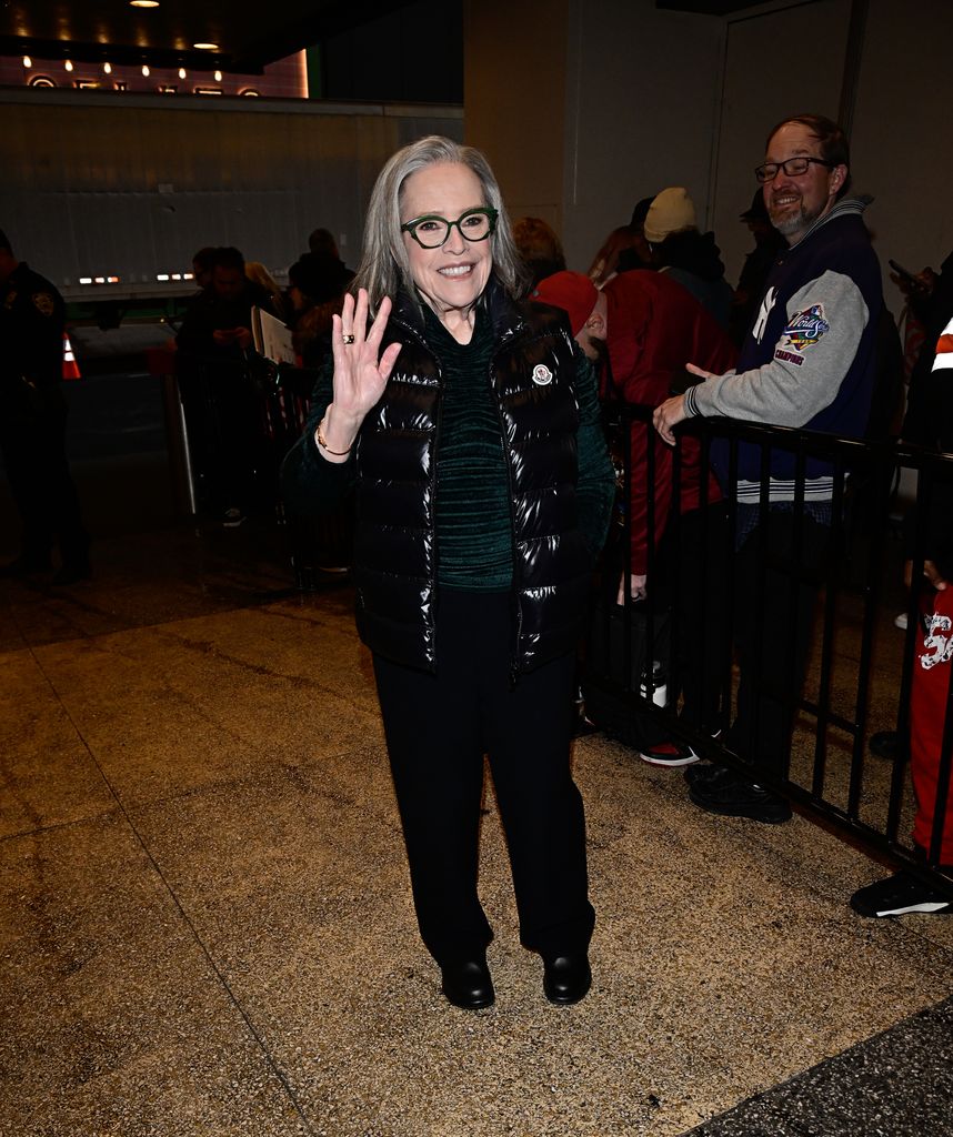 Kathy Bates is seen at CBS