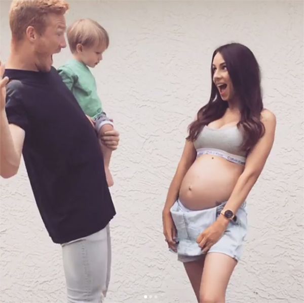 greg rutherford partner susie expecting second baby instagram