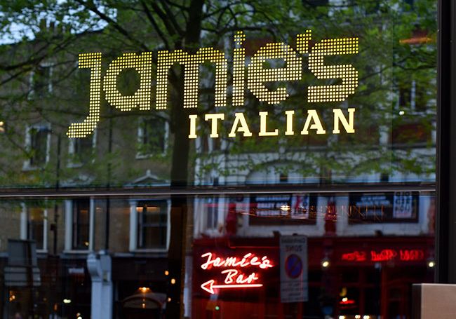 Jamies Italian restaurants