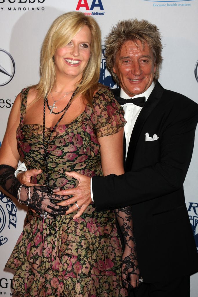 Rod and Penny together in 2010