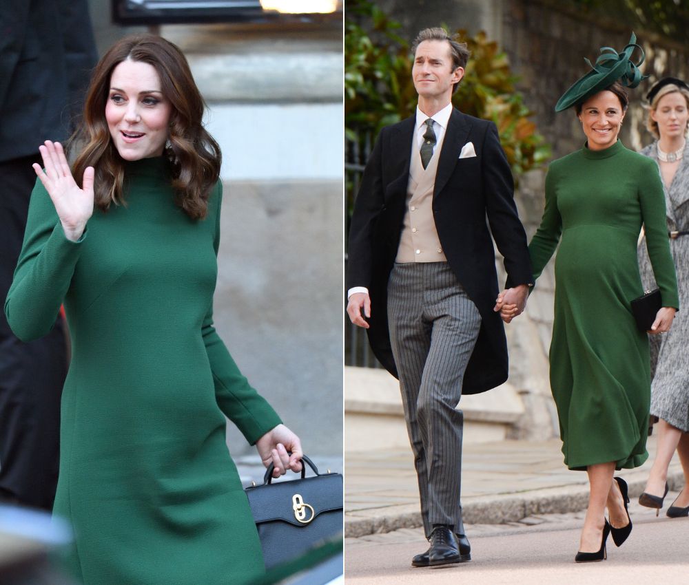 Kate Middleton and Pippa Middleton took maternity style notes from each other