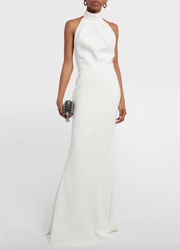 Alexander McQueen bridal halterneck dress