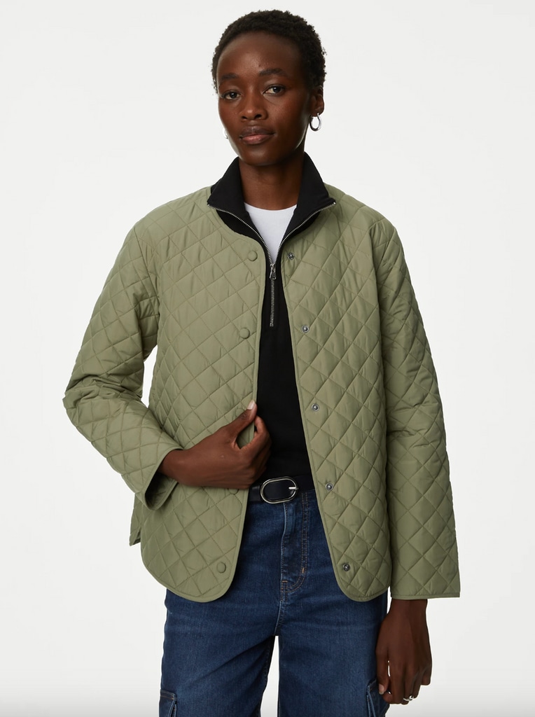M&S quilted jacket